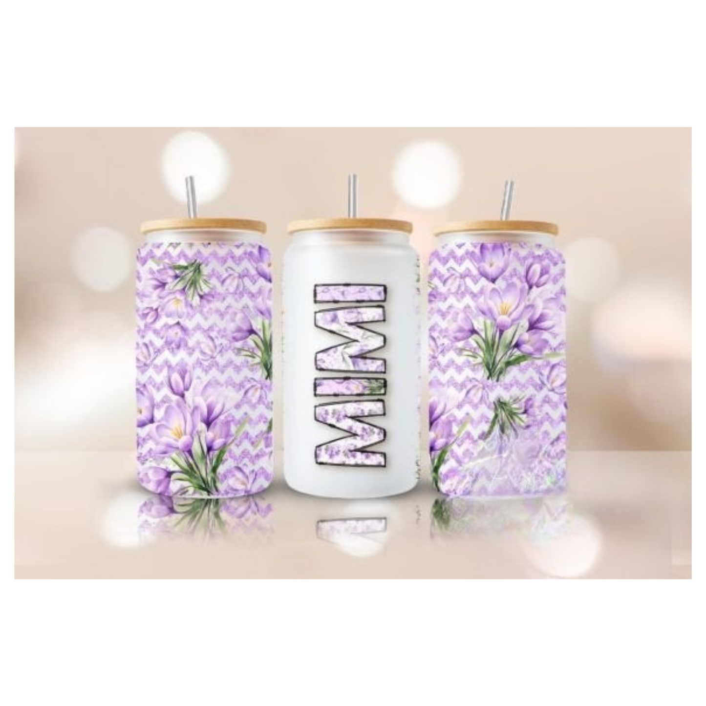Purple Glitter Mimi
