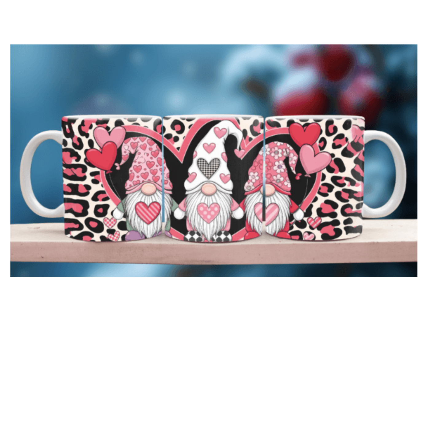 Valentine Gnomes Leopard