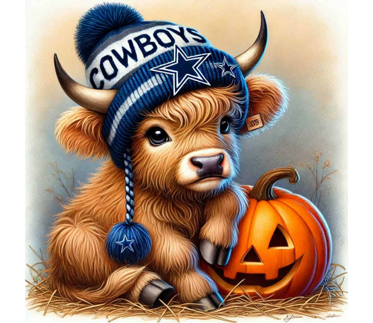 Cowboys Highland Cow