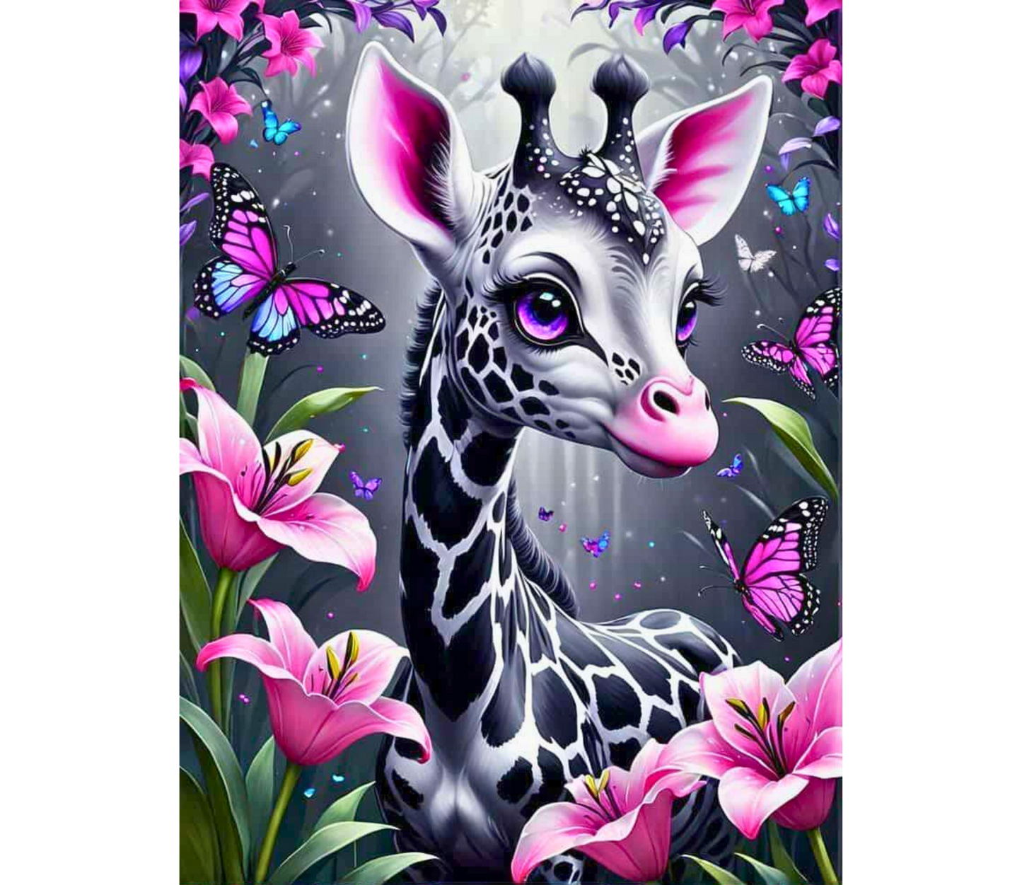 Colorful Giraffe