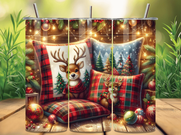 Christmas Deer Plaid