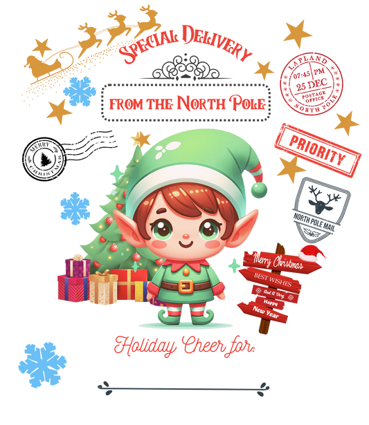 Elf Santa Sack