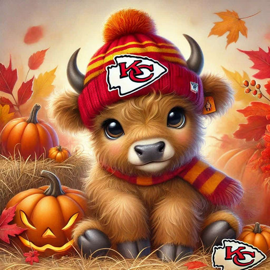 Kansas City Chiefs Highland Cow