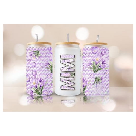 Purple Glitter Mimi