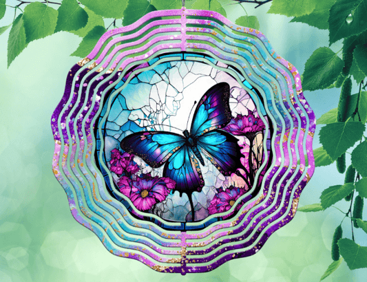 Butterfly Wind Spinner