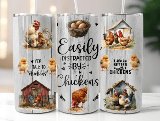 Easily Distracted by Chickens