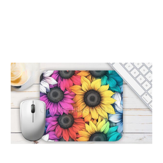 Flowered Mouse Pad