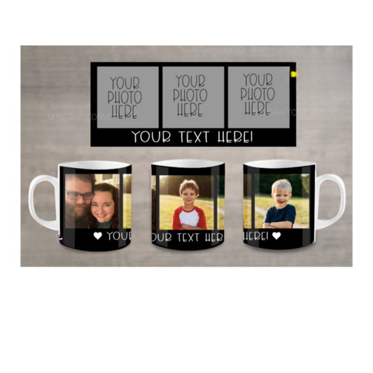 3 Photo Mug