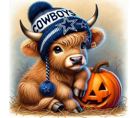 Cowboys Highland Cow