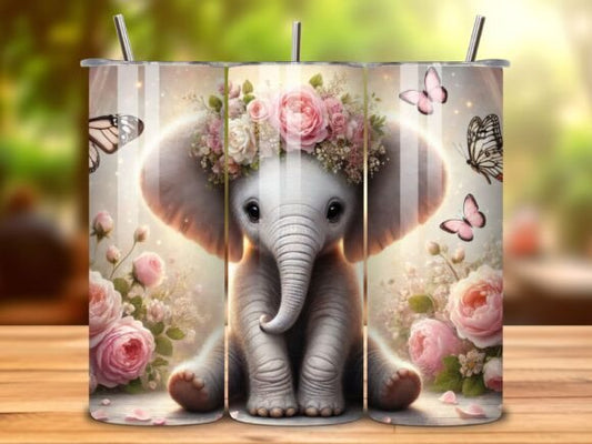 Floral Elephant