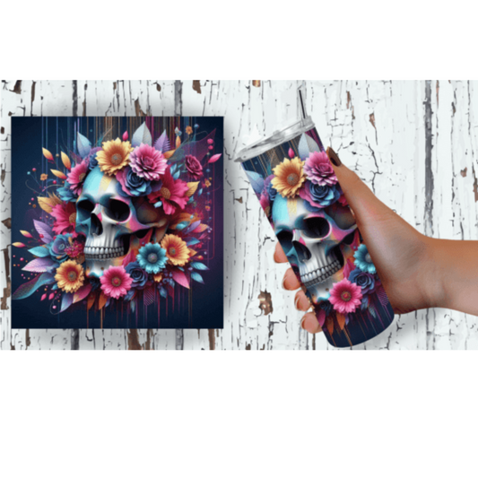 Floral Skull