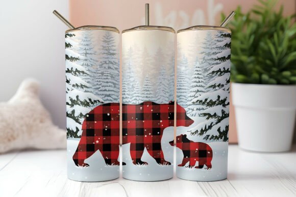Mama Bear Plaid