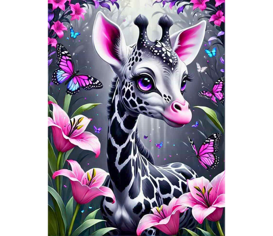 Colorful Giraffe
